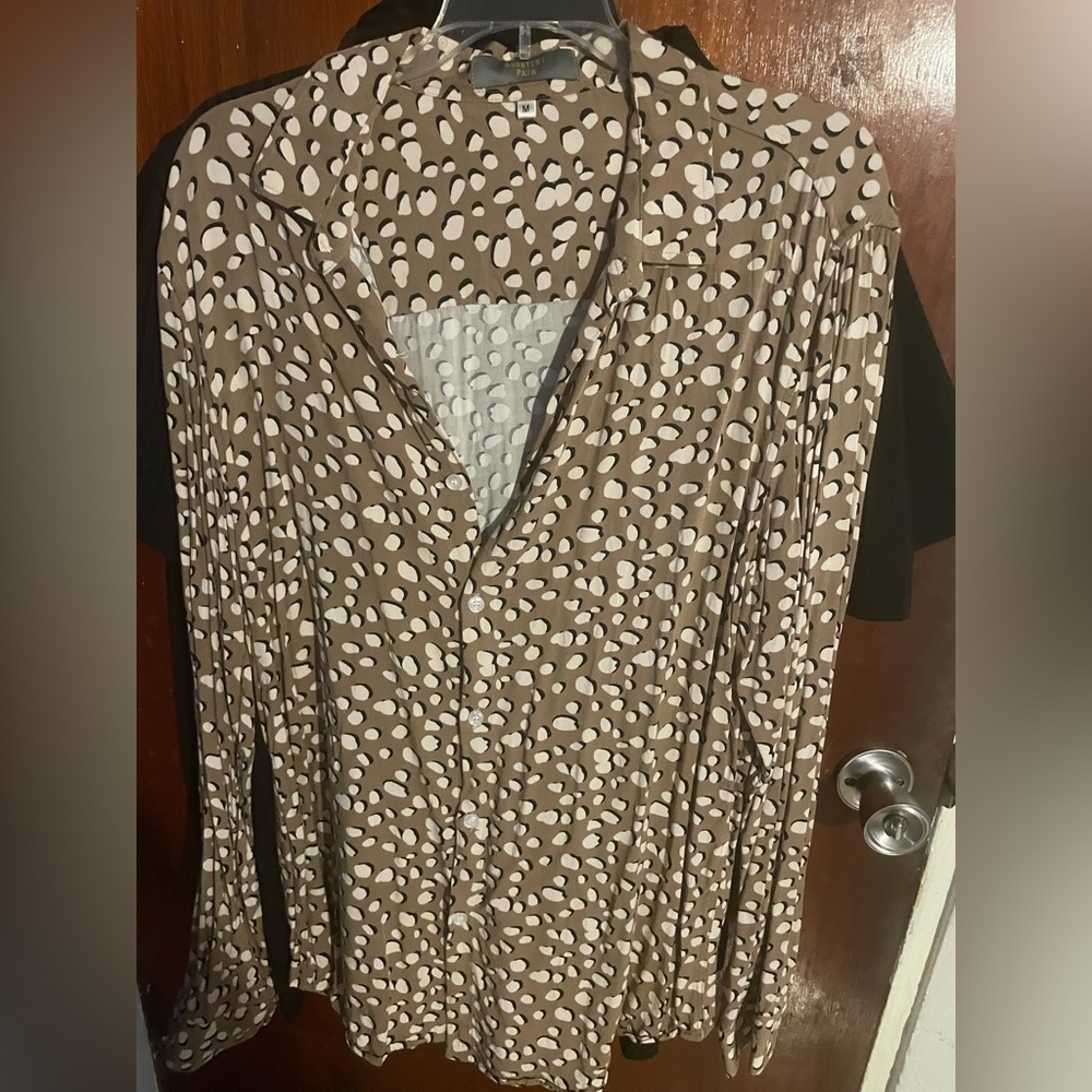 Men long sleeve medium shirt